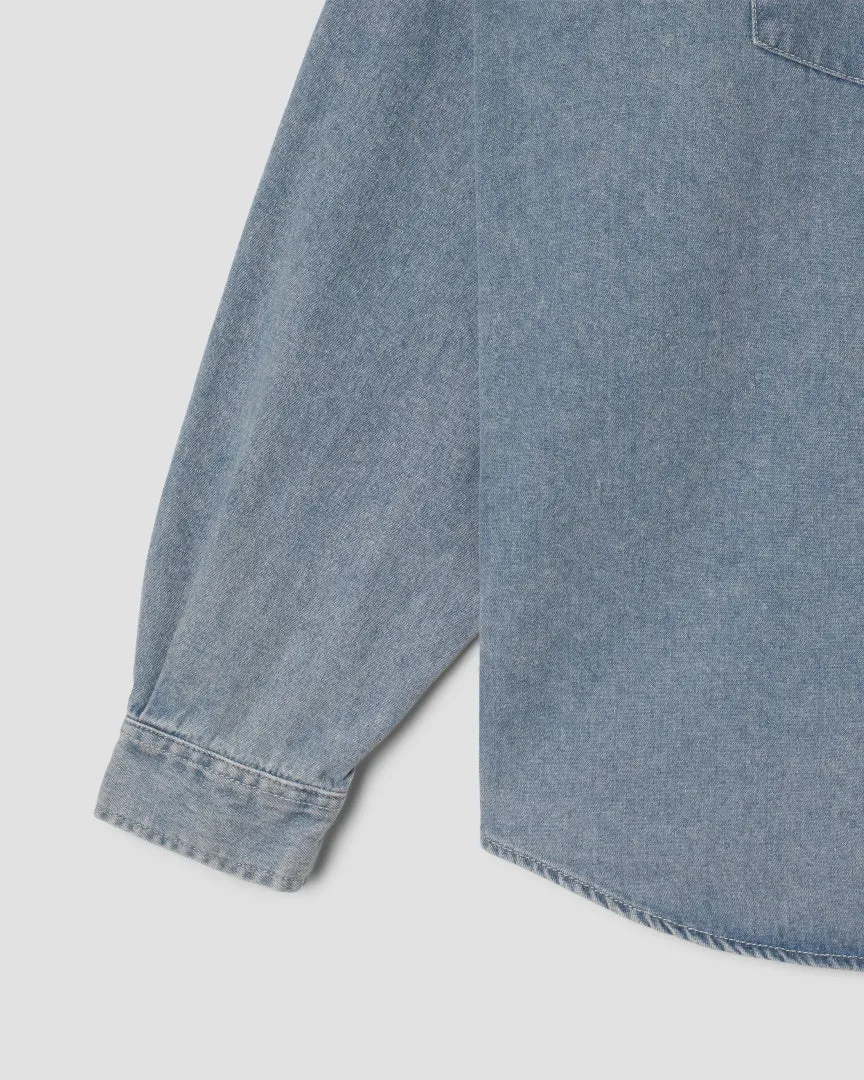 Western Shirt (Stonewashed Denim) sold by Stan Ray product image thumbnail 4