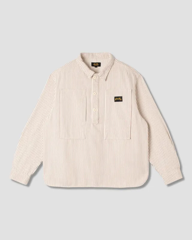 Painters Pop Over Shirt (Peyote Hickory) sold by Stan Ray