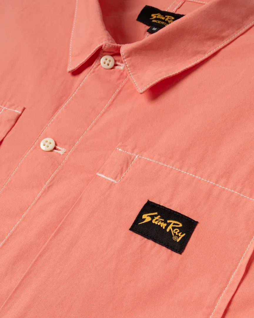 Short Sleeve Painter Shirt (Washed Red) sold by Stan Ray product image thumbnail 3