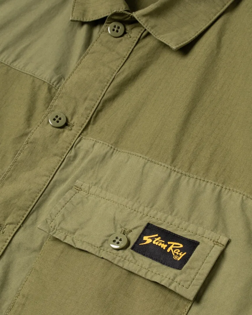 CPO Shirt (Olive/Poplin Mix) sold by Stan Ray product image thumbnail 3