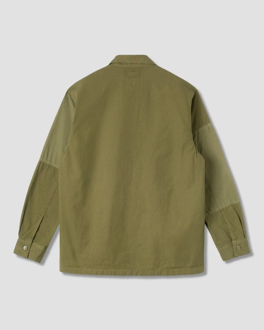 CPO Shirt (Olive/Poplin Mix) sold by Stan Ray product image thumbnail 2