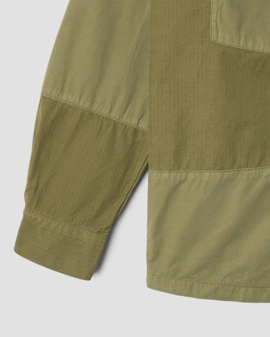CPO Shirt (Olive/Poplin Mix) sold by Stan Ray product image thumbnail 4