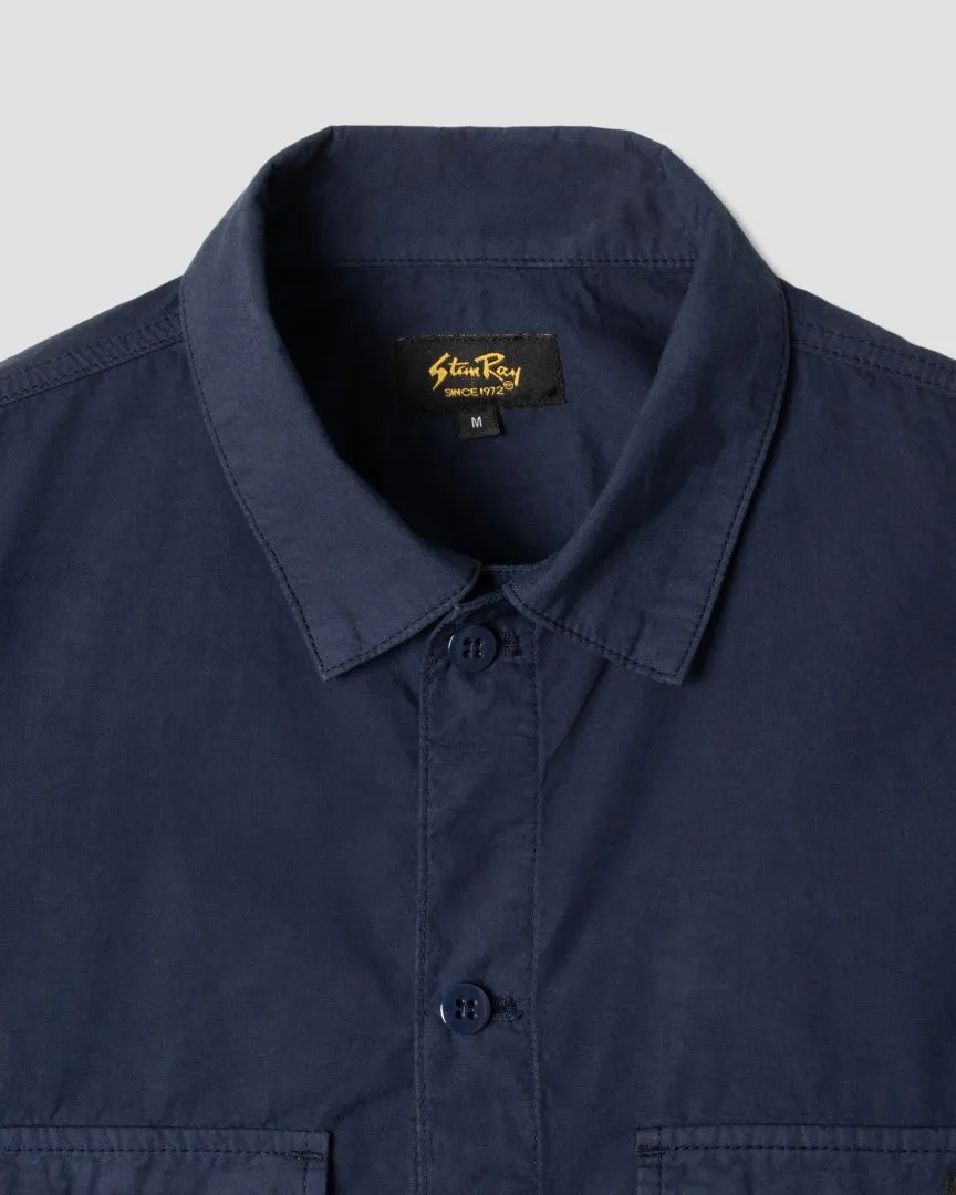 CPO Shirt (Navy Poplin) sold by Stan Ray product image thumbnail 5