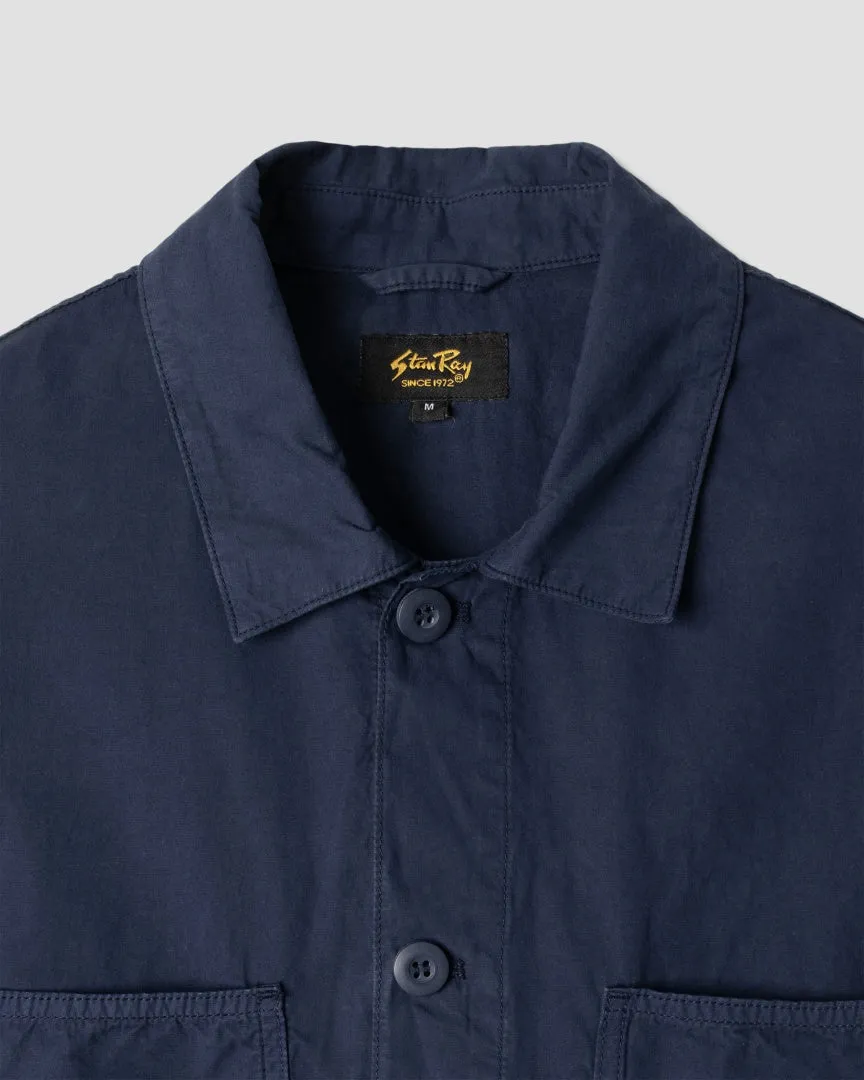 Coverall Jacket (Navy Poplin) sold by Stan Ray product image thumbnail 5