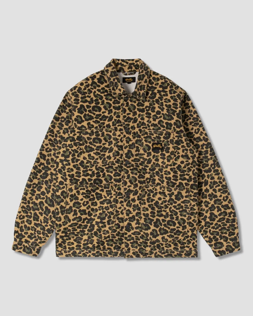 Coverall Jacket (Leopard Camo) sold by Stan Ray