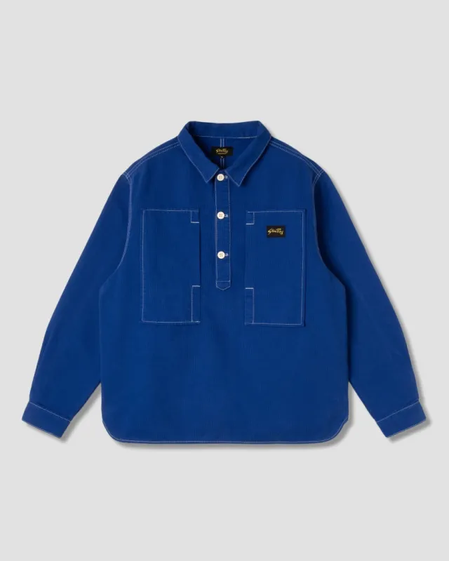Painters Pop Over Shirt (Indigo Bedford) sold by Stan Ray