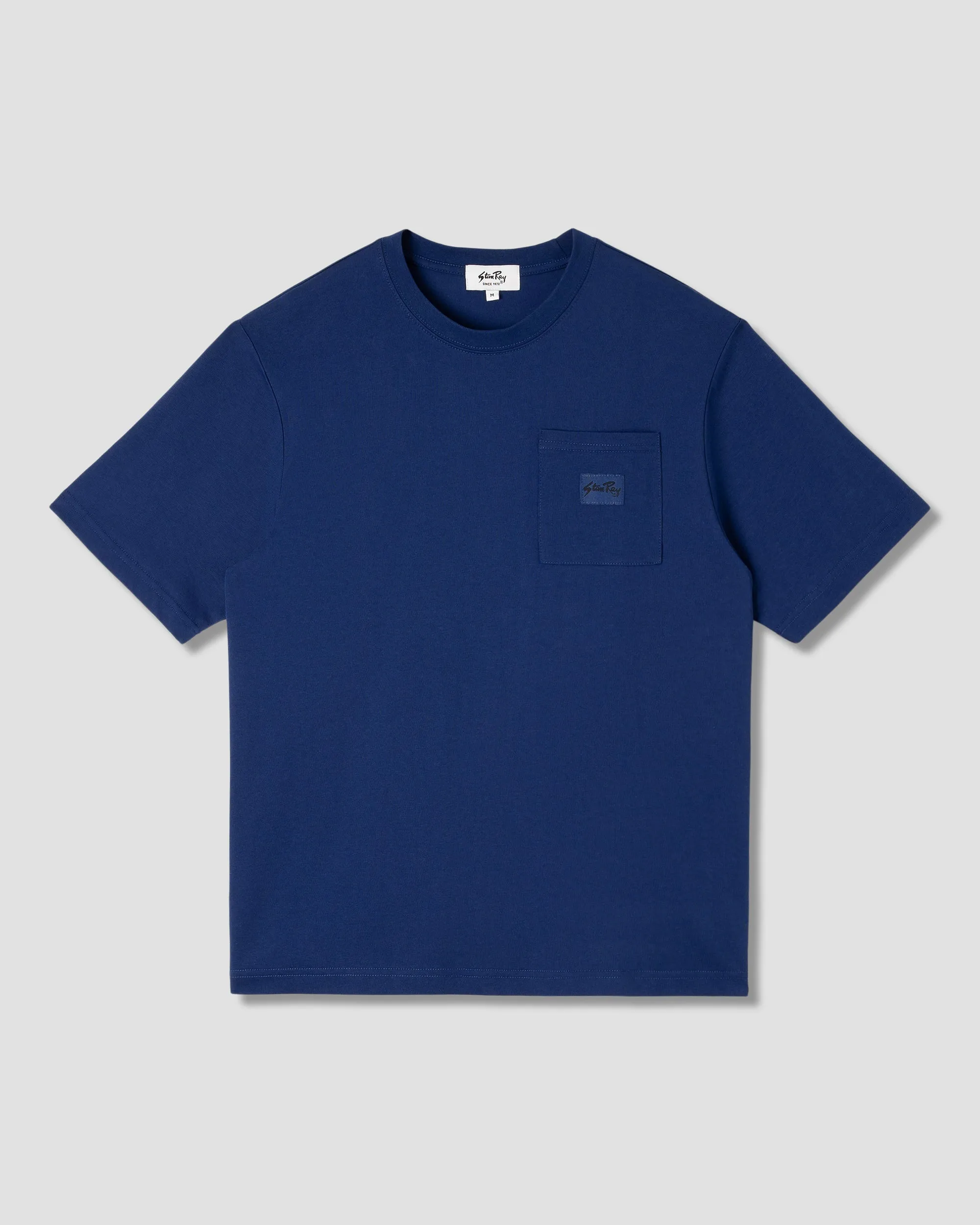 Patch Pocket Tee (Navy) sold by Stan Ray