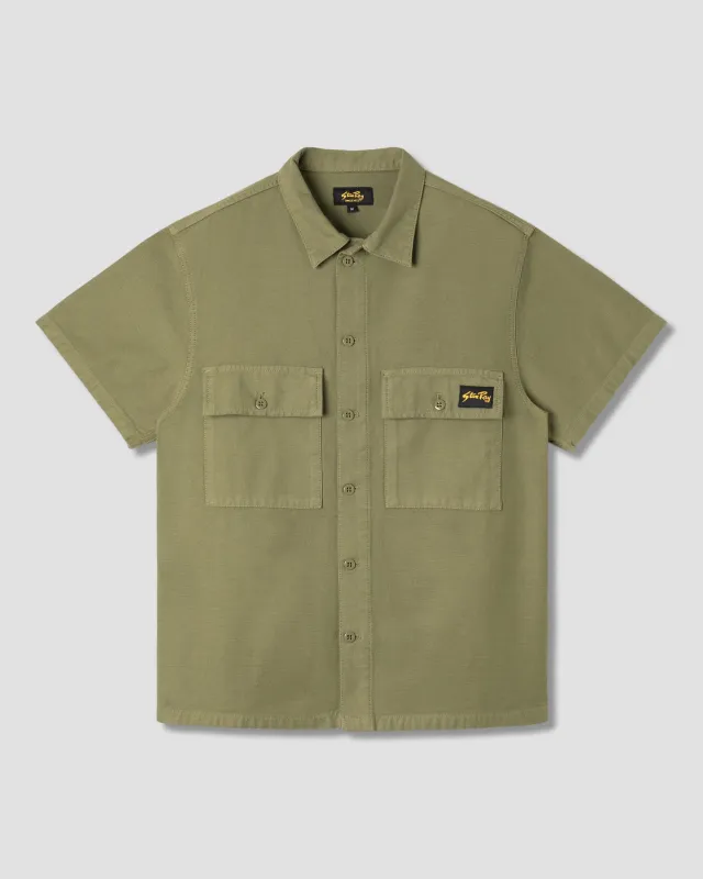 CPO Short Sleeve Shirt (Olive) sold by Stan Ray