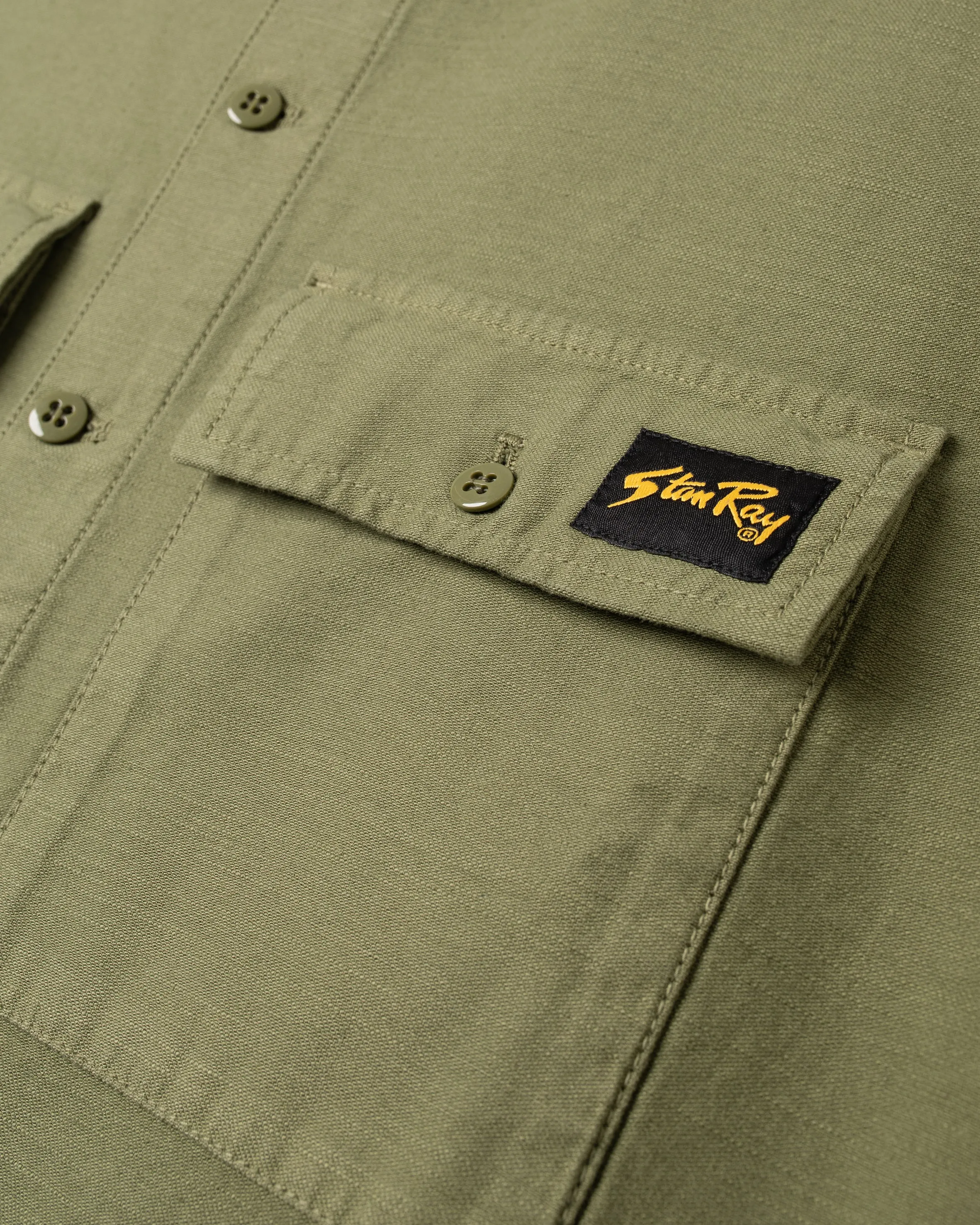 CPO Short Sleeve Shirt (Olive) sold by Stan Ray product image thumbnail 5