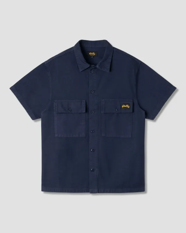 CPO Short Sleeve Shirt (Navy) sold by Stan Ray