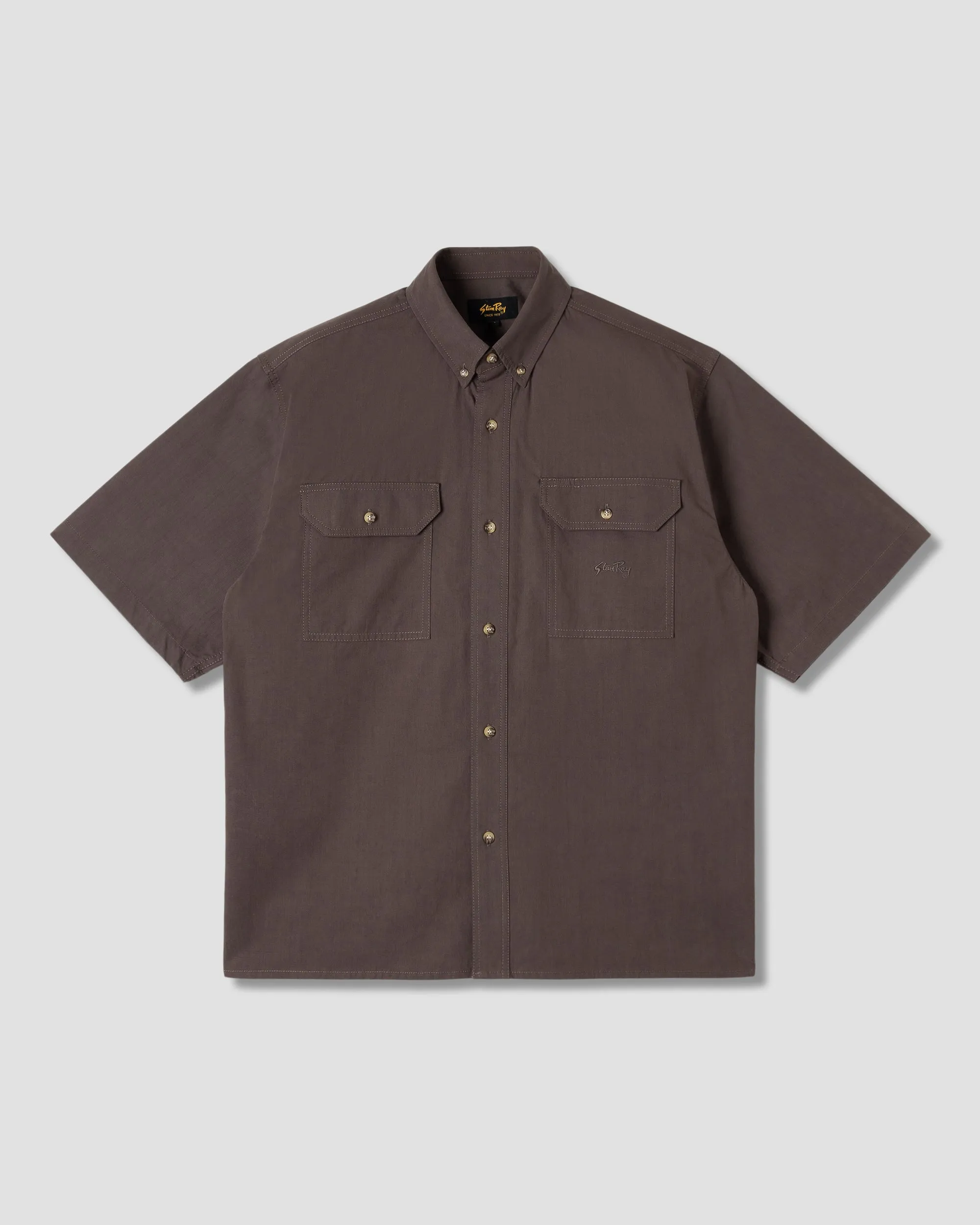 Work Shirt (Washed Black) sold by Stan Ray