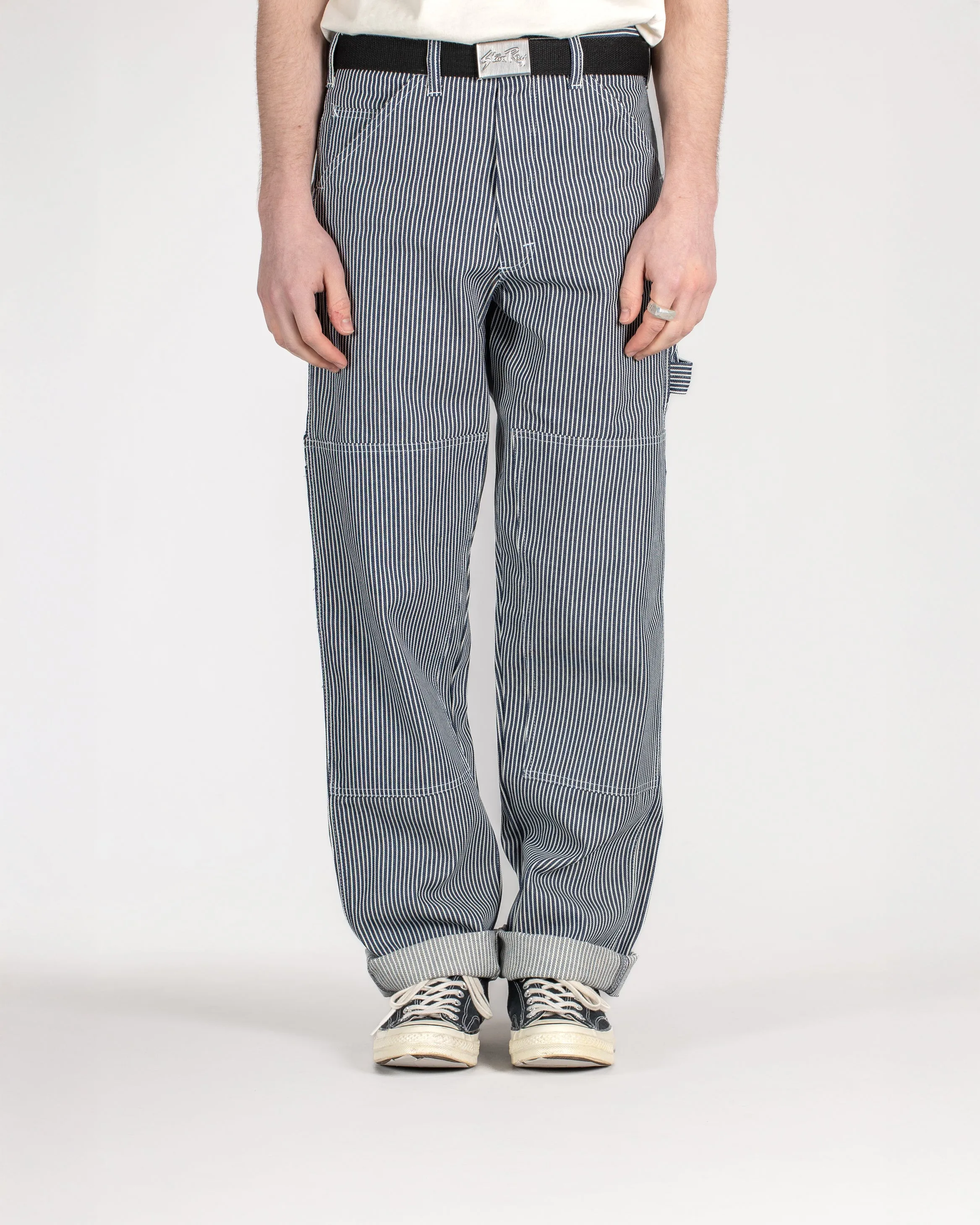 Double Knee Painter Pant (Hickory Stripe) sold by Stan Ray product image thumbnail 2