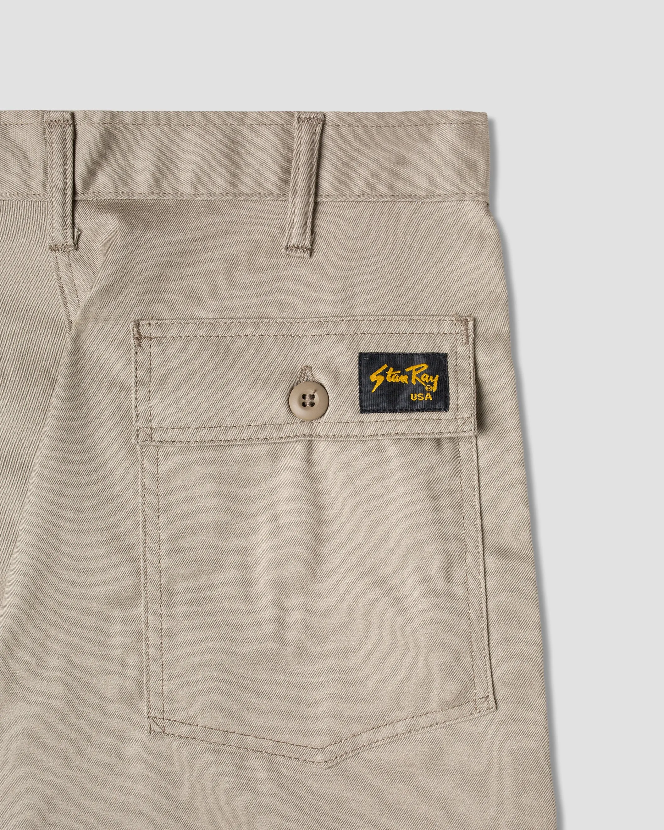 Fatigue Short (Khaki Twill) sold by Stan Ray product image thumbnail 3