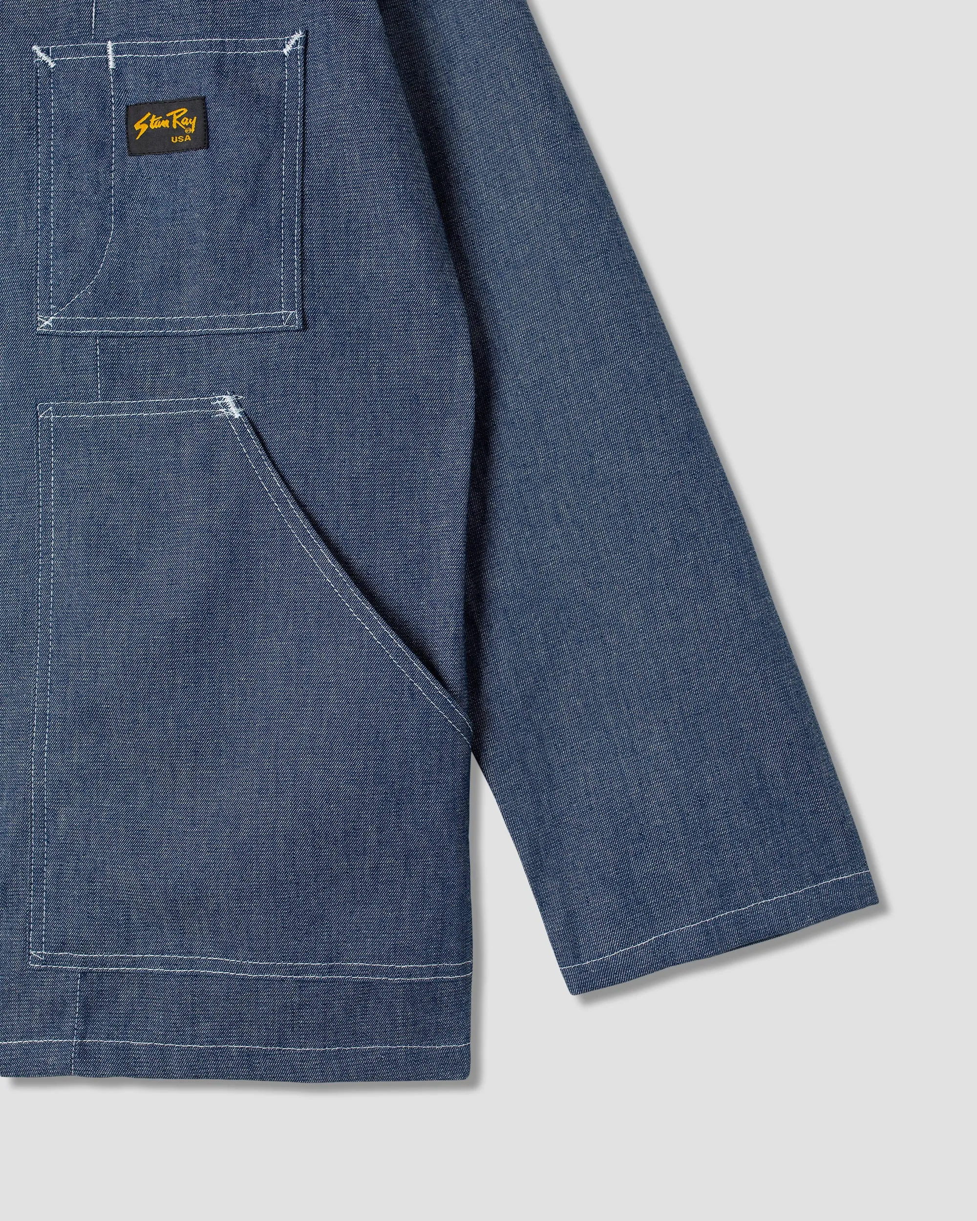 Shop Jacket (Washed Chambray) sold by Stan Ray product image thumbnail 4