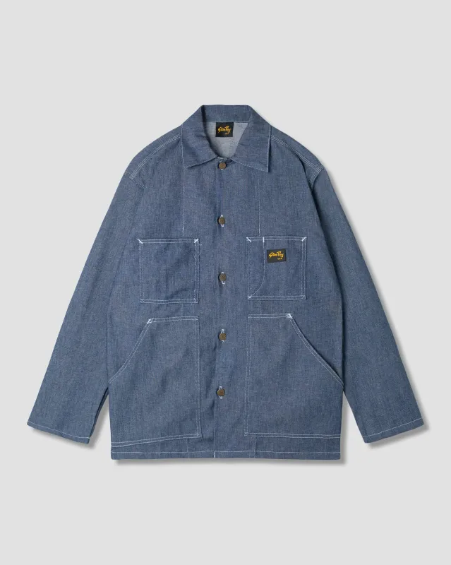 Shop Jacket (Washed Chambray) sold by Stan Ray