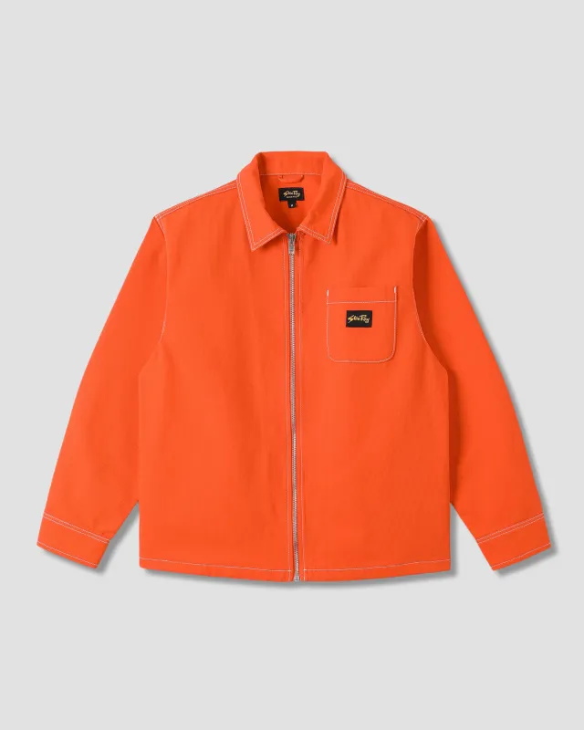 Zip Shirt  (Faded Red Bedford) sold by Stan Ray