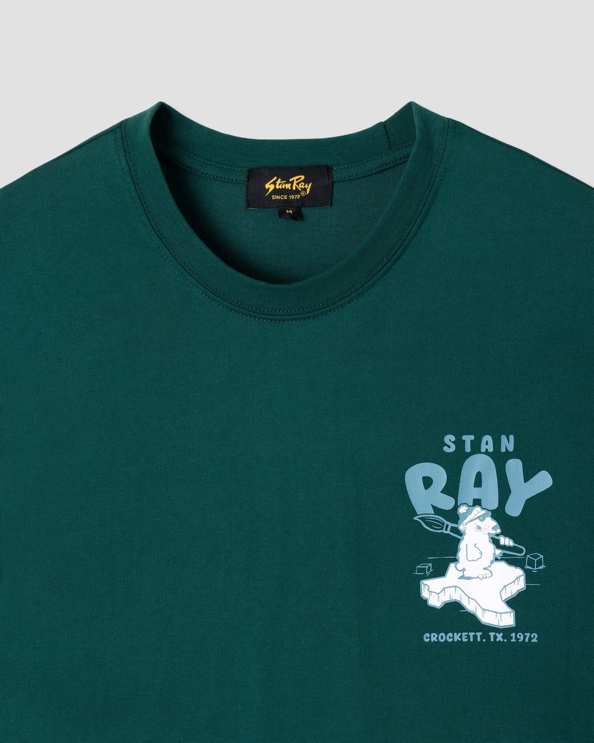 Polar State Tee (Botanical Green) sold by Stan Ray product image thumbnail 3