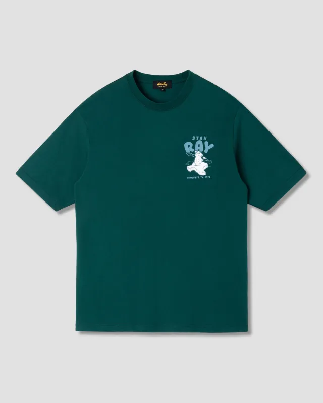 Polar State Tee (Botanical Green) sold by Stan Ray