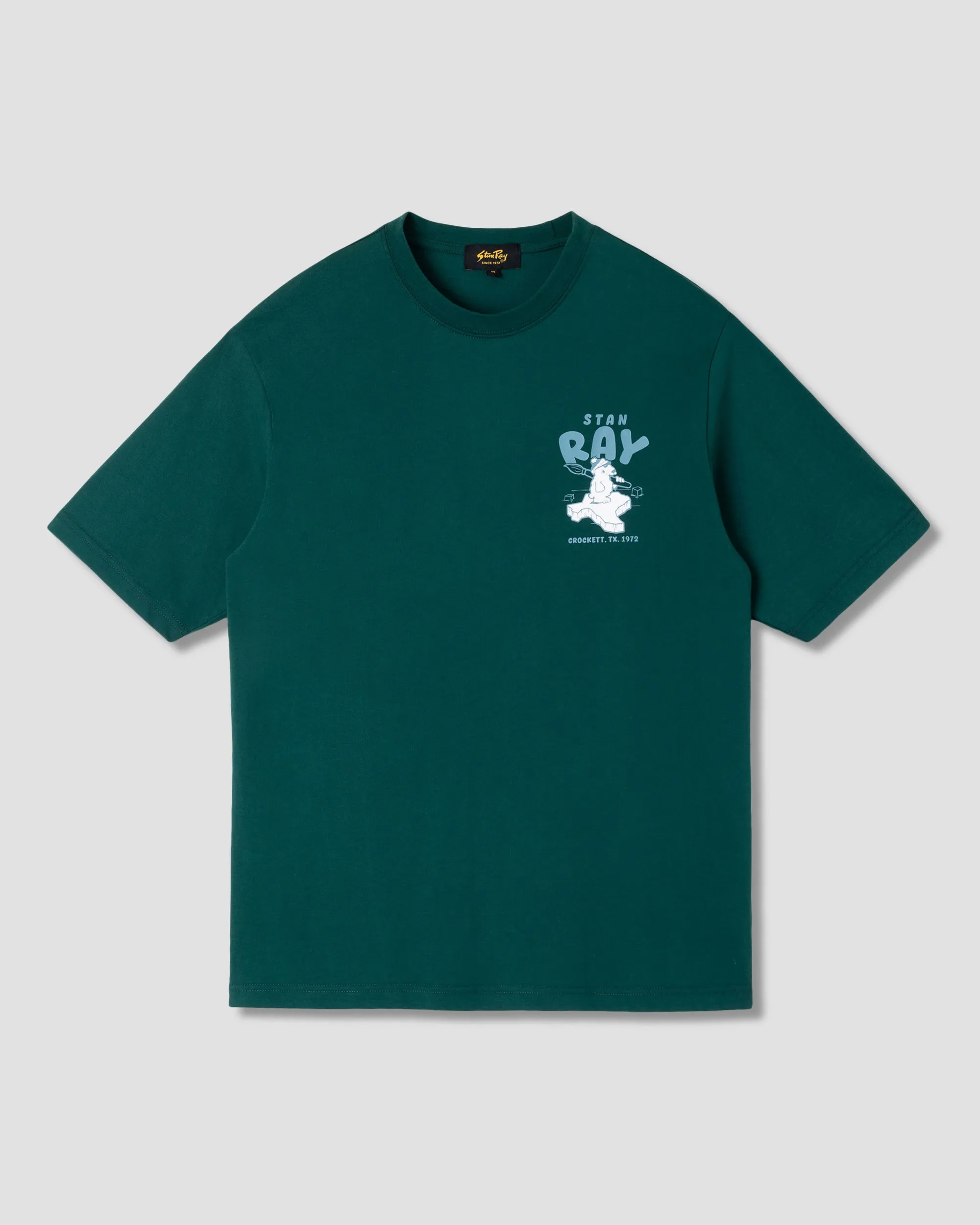 Polar State Tee (Botanical Green) sold by Stan Ray