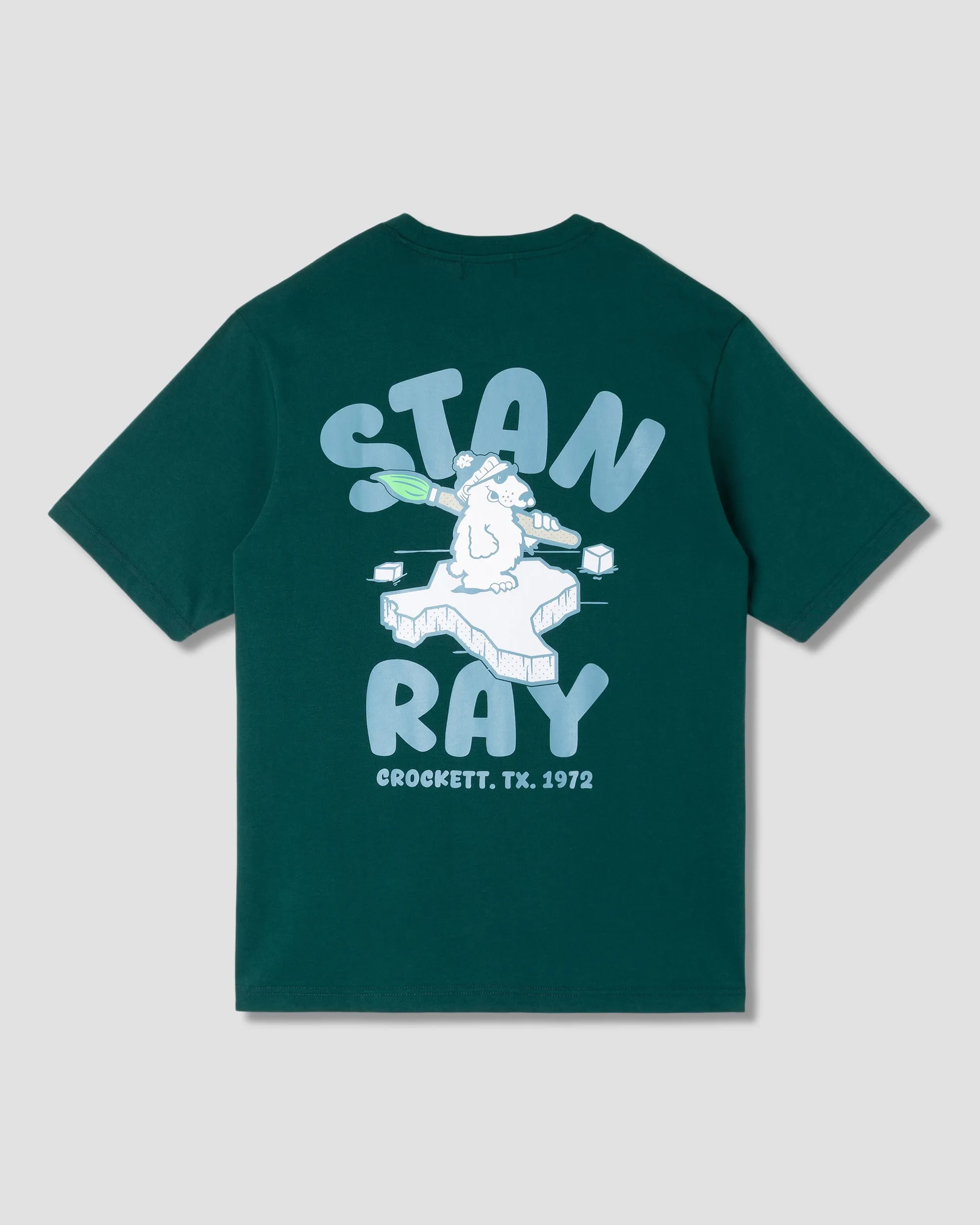 Polar State Tee (Botanical Green) sold by Stan Ray product image thumbnail 2