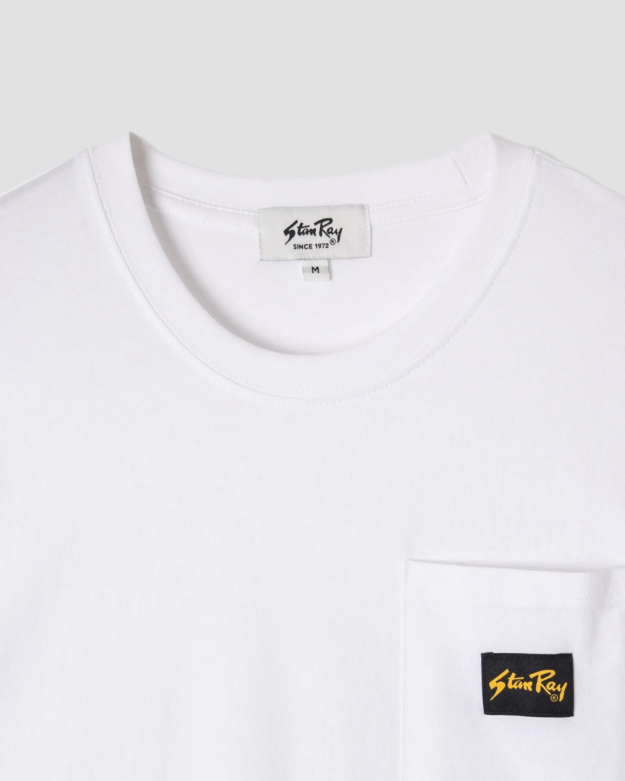 Patch Pocket Tee (White) sold by Stan Ray product image thumbnail 3