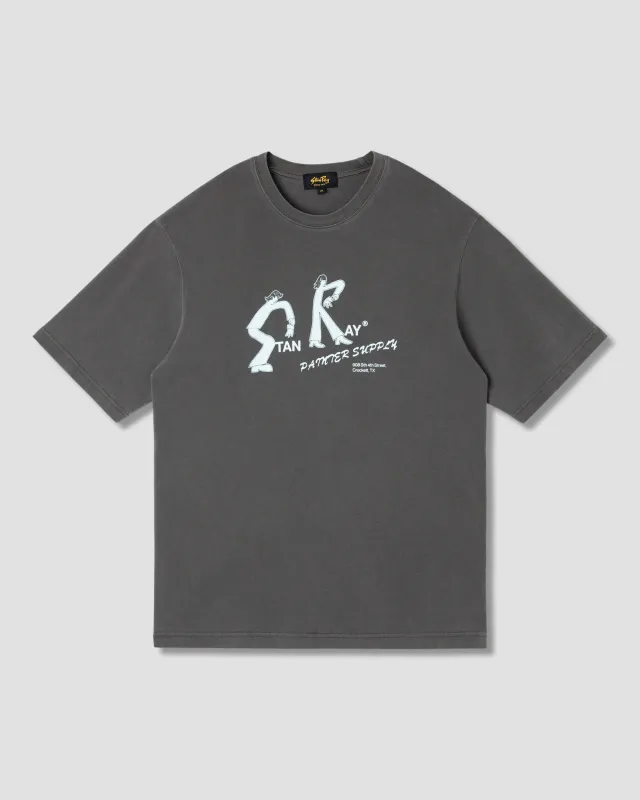 Painter Tee (Washed Black) sold by Stan Ray
