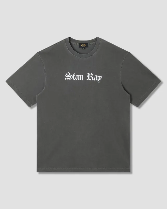 Hardcore Tee (Washed Black) sold by Stan Ray