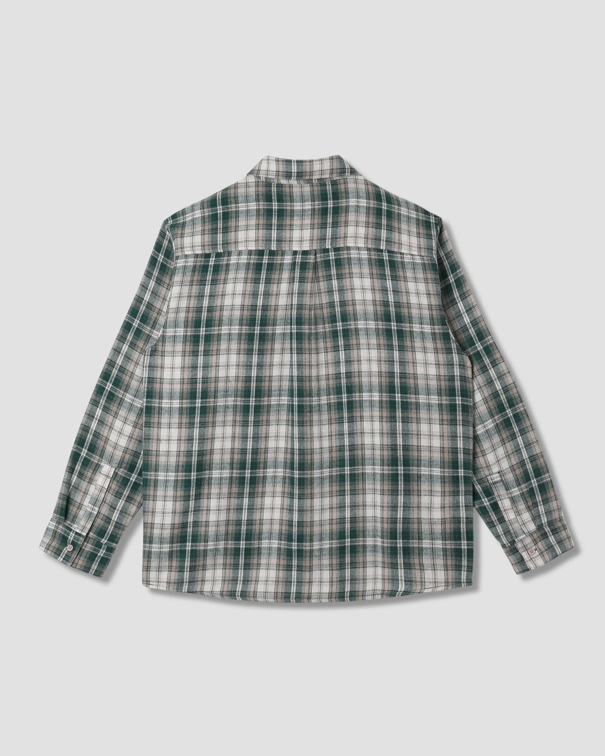 Flannel Shirt (Green Plaid) sold by Stan Ray product image thumbnail 2
