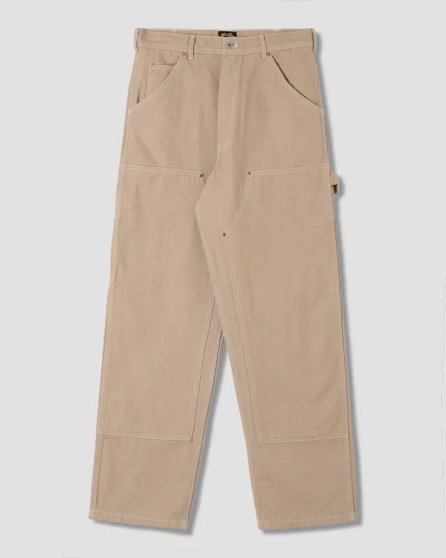 Double Knee Pant (Khaki Duck) sold by Stan Ray