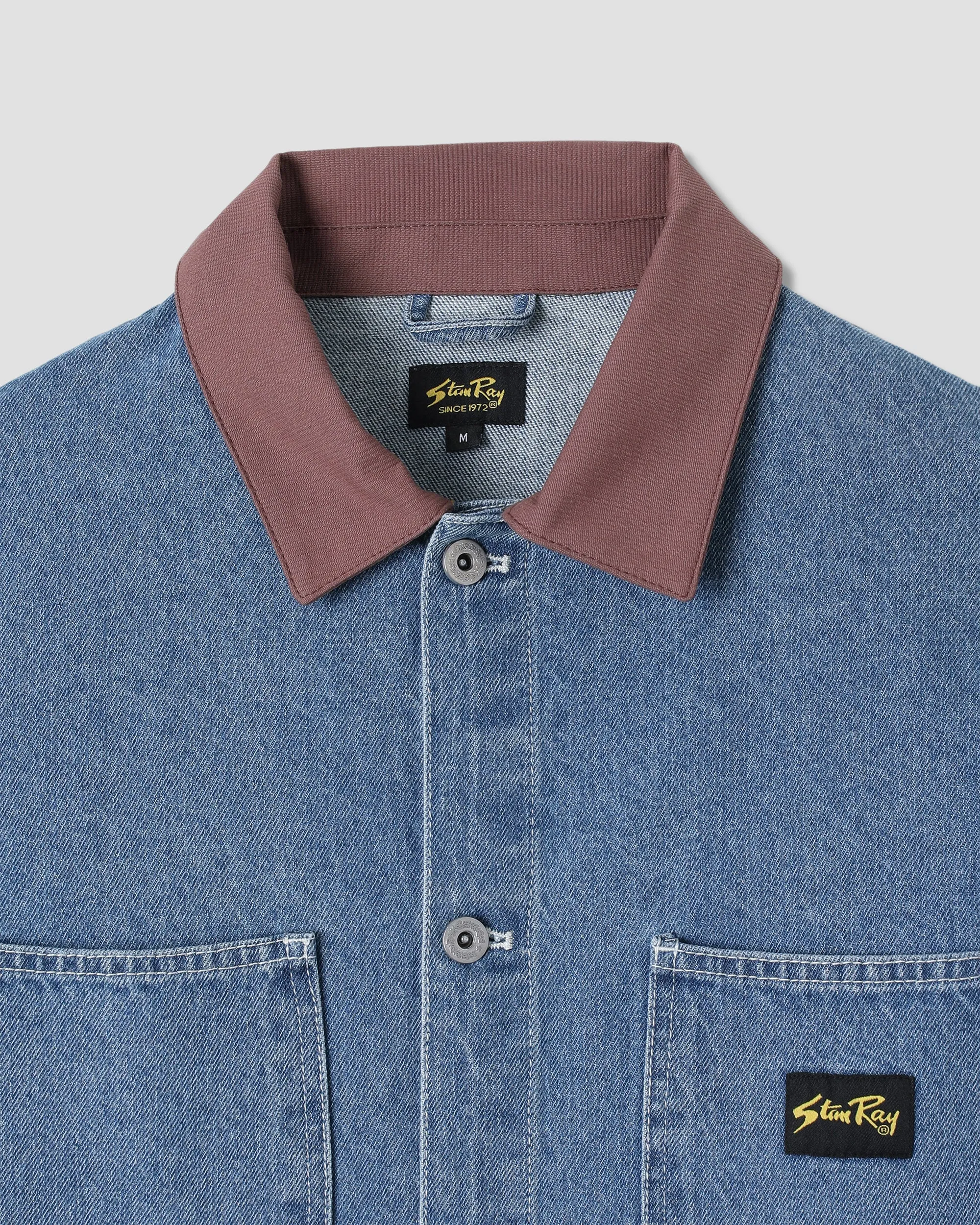 Coverall Jacket (70s Stone Denim) sold by Stan Ray product image thumbnail 3