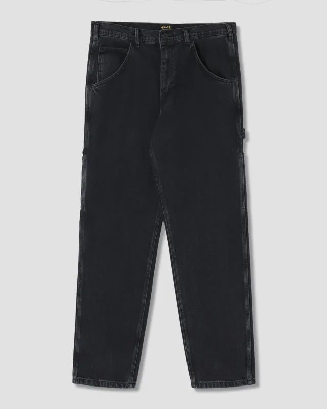 80s Painter Pant (Stonewashed Black Denim) sold by Stan Ray