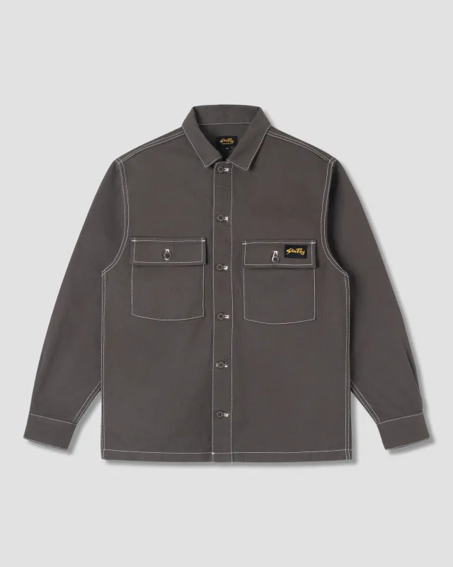 CPO Shirt (Charcoal Bedford) sold by Stan Ray