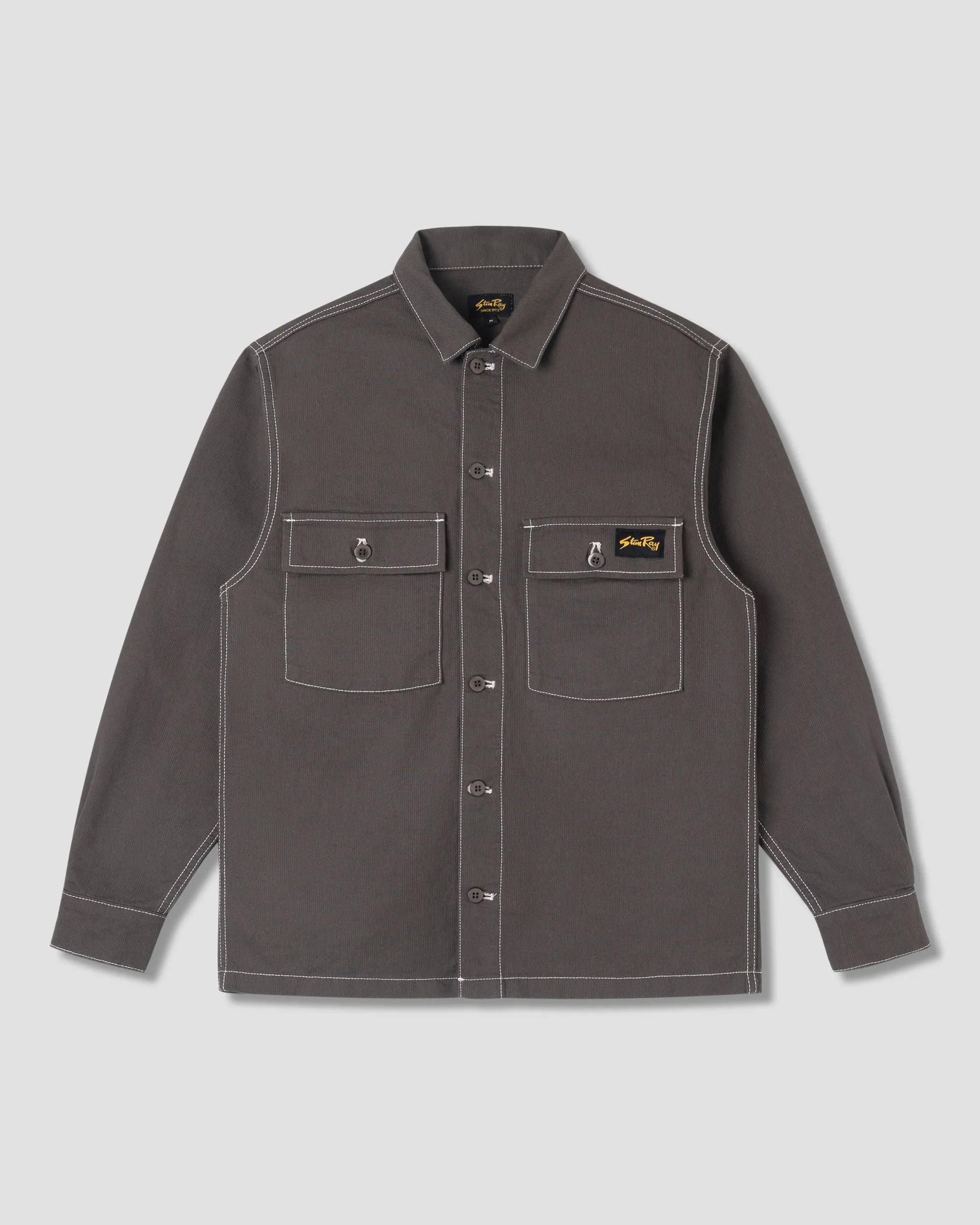 CPO Shirt (Charcoal Bedford) sold by Stan Ray