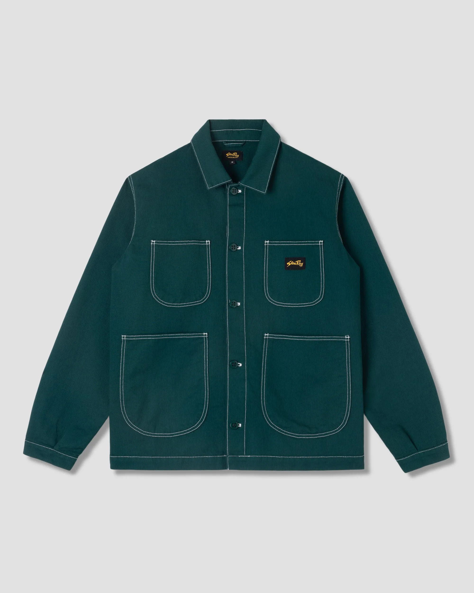 Coverall Jacket (Botanical Green Bedford) sold by Stan Ray