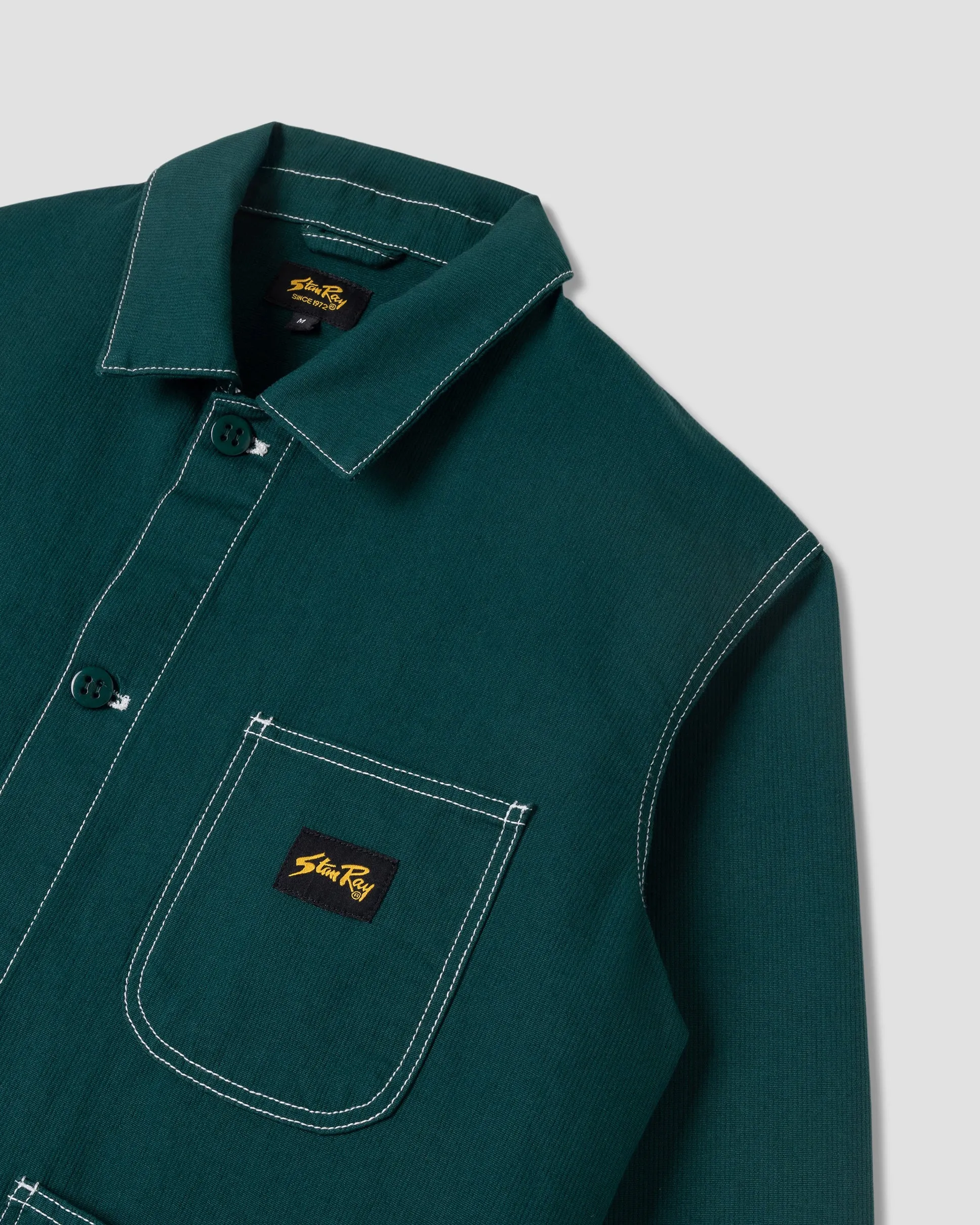 Coverall Jacket (Botanical Green Bedford) sold by Stan Ray product image thumbnail 5