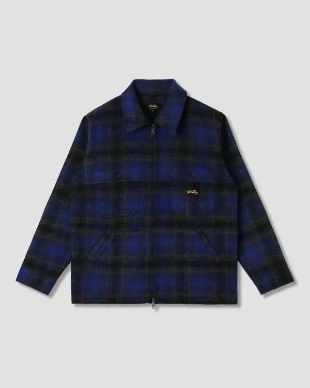 Mackinaw Jacket (Navy Plaid) sold by Stan Ray