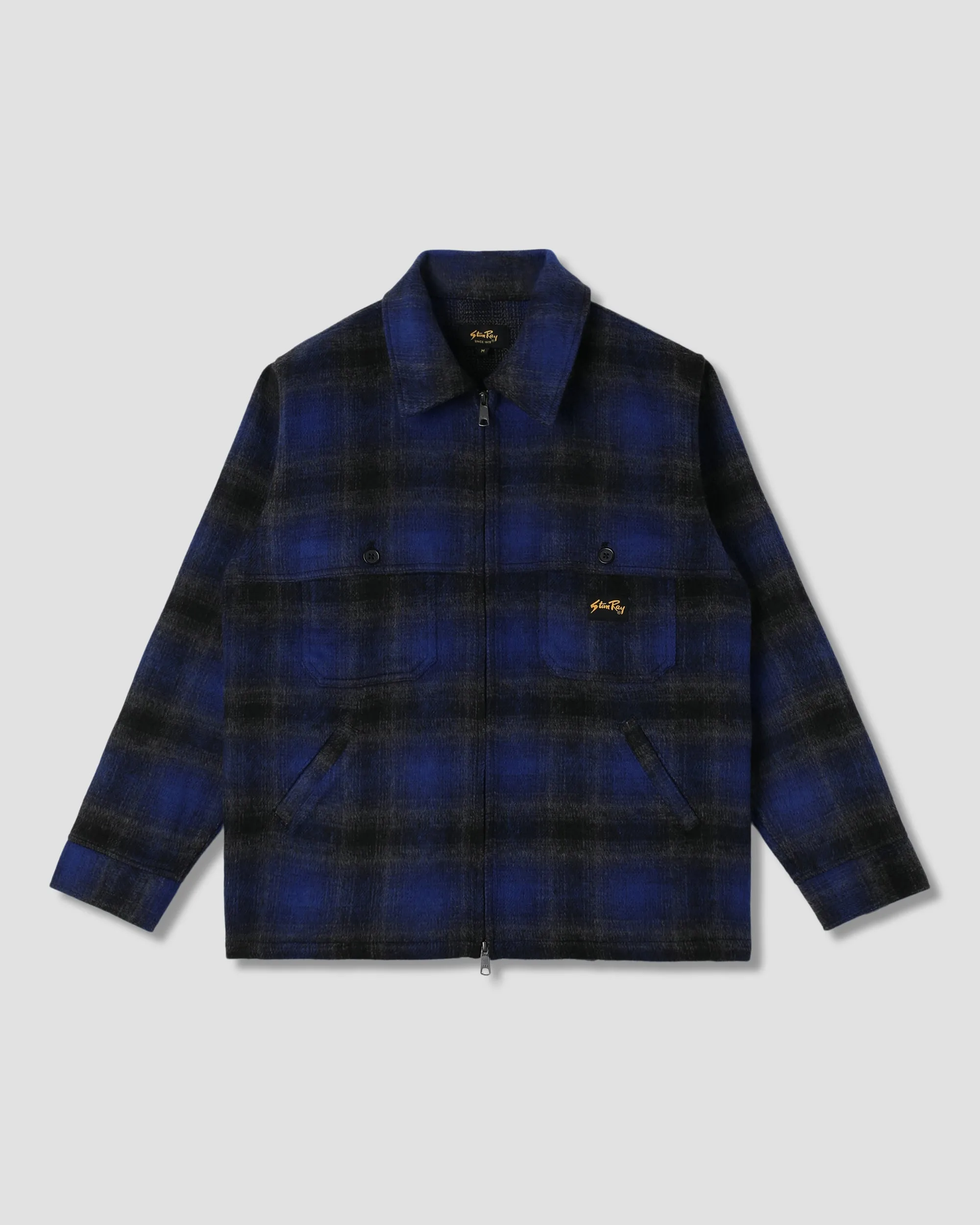 Mackinaw Jacket (Navy Plaid) sold by Stan Ray