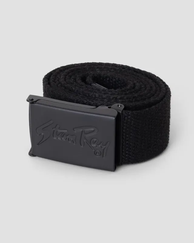 Heavy Duty Web Belt (Black) made by Stan Ray