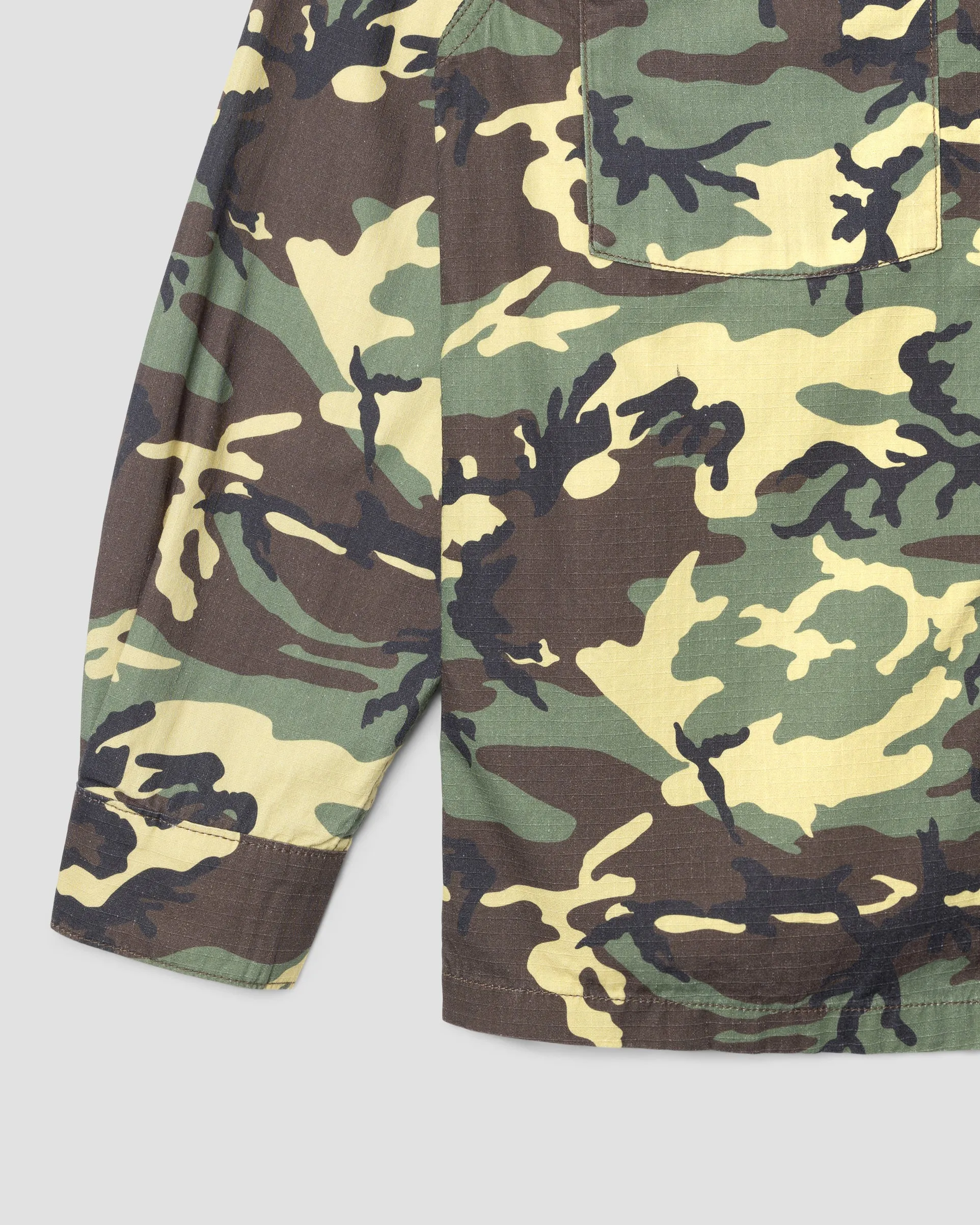 CPO Shirt (Woodland DPM Ripstop) sold by Stan Ray product image thumbnail 4