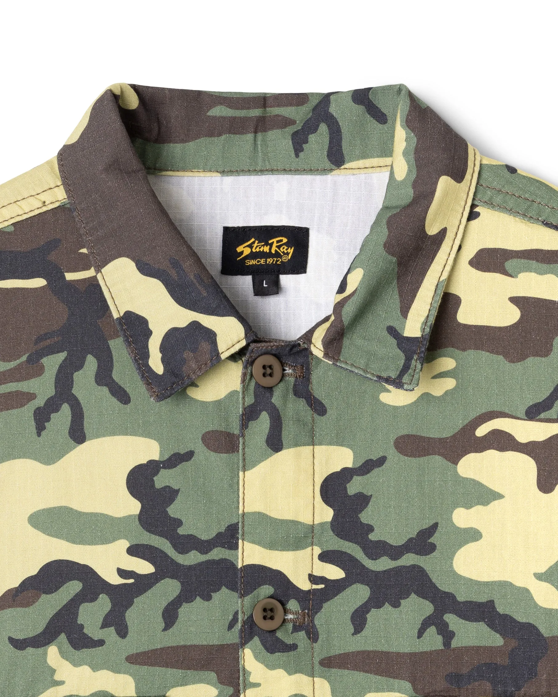CPO Shirt (Woodland DPM Ripstop) sold by Stan Ray product image thumbnail 3