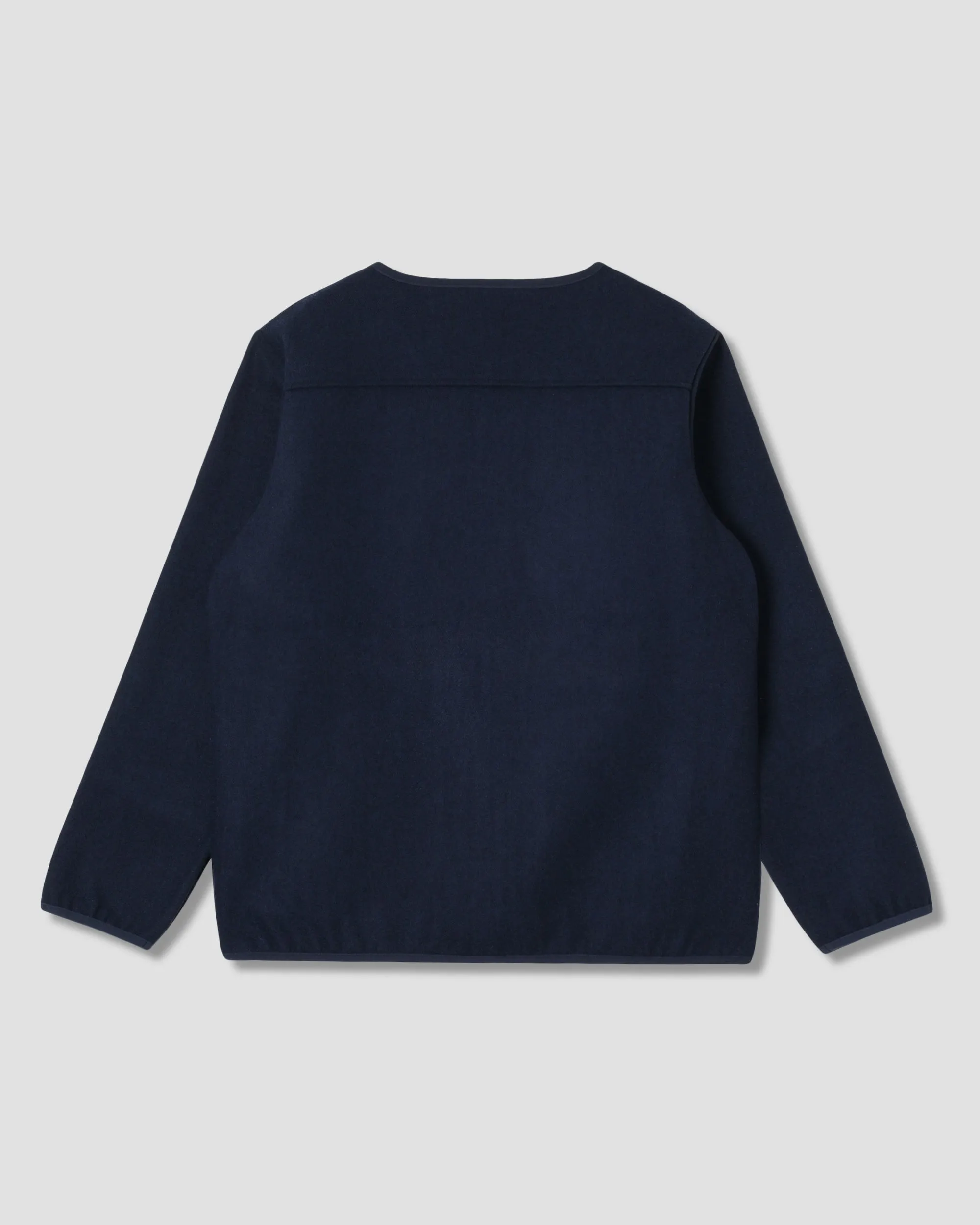 Wool Fleece Cardigan (Navy Heather) sold by Stan Ray product image thumbnail 2