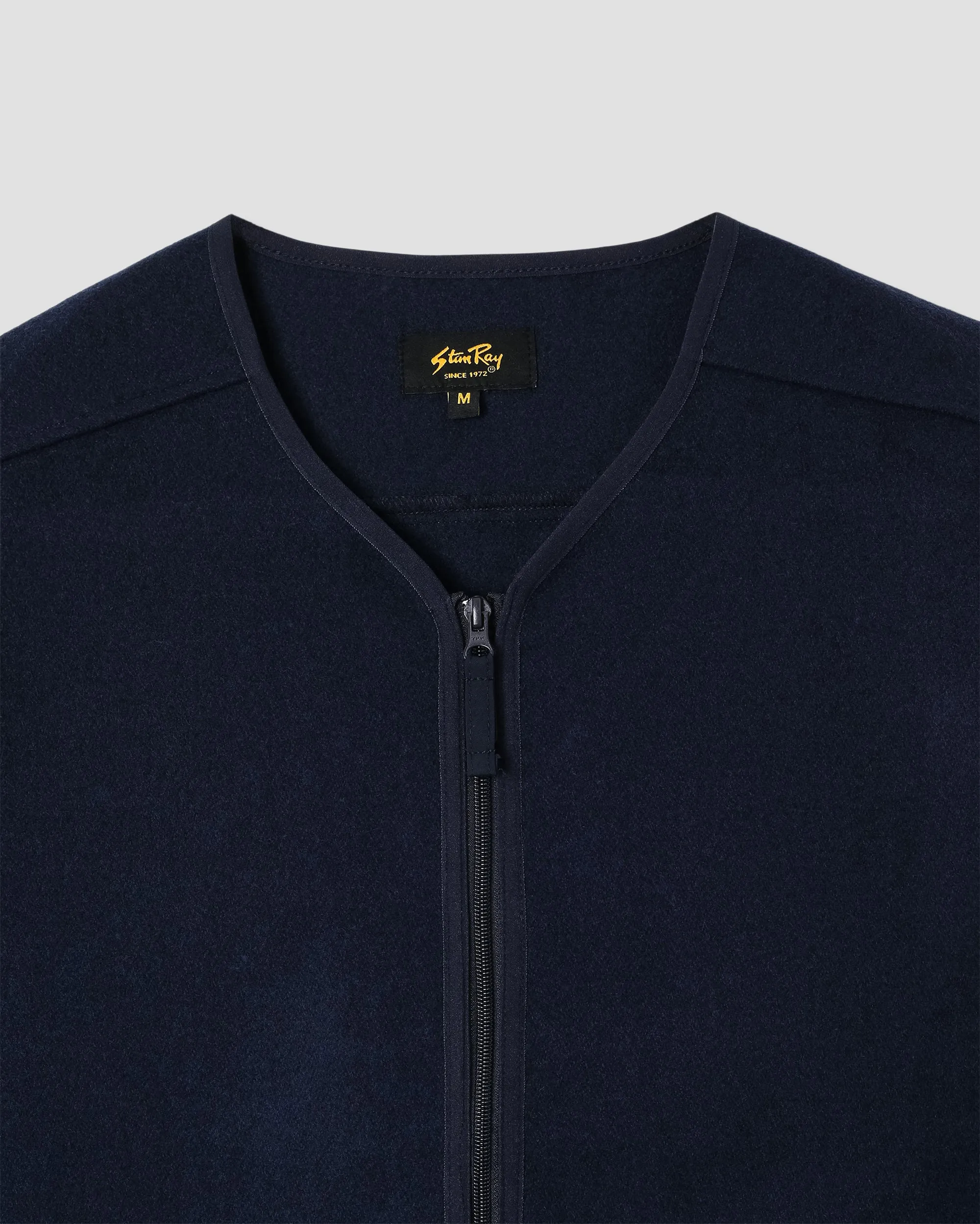 Wool Fleece Cardigan (Navy Heather) sold by Stan Ray product image thumbnail 3