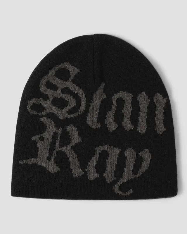 Jaquard Beanie (Black) sold by Stan Ray
