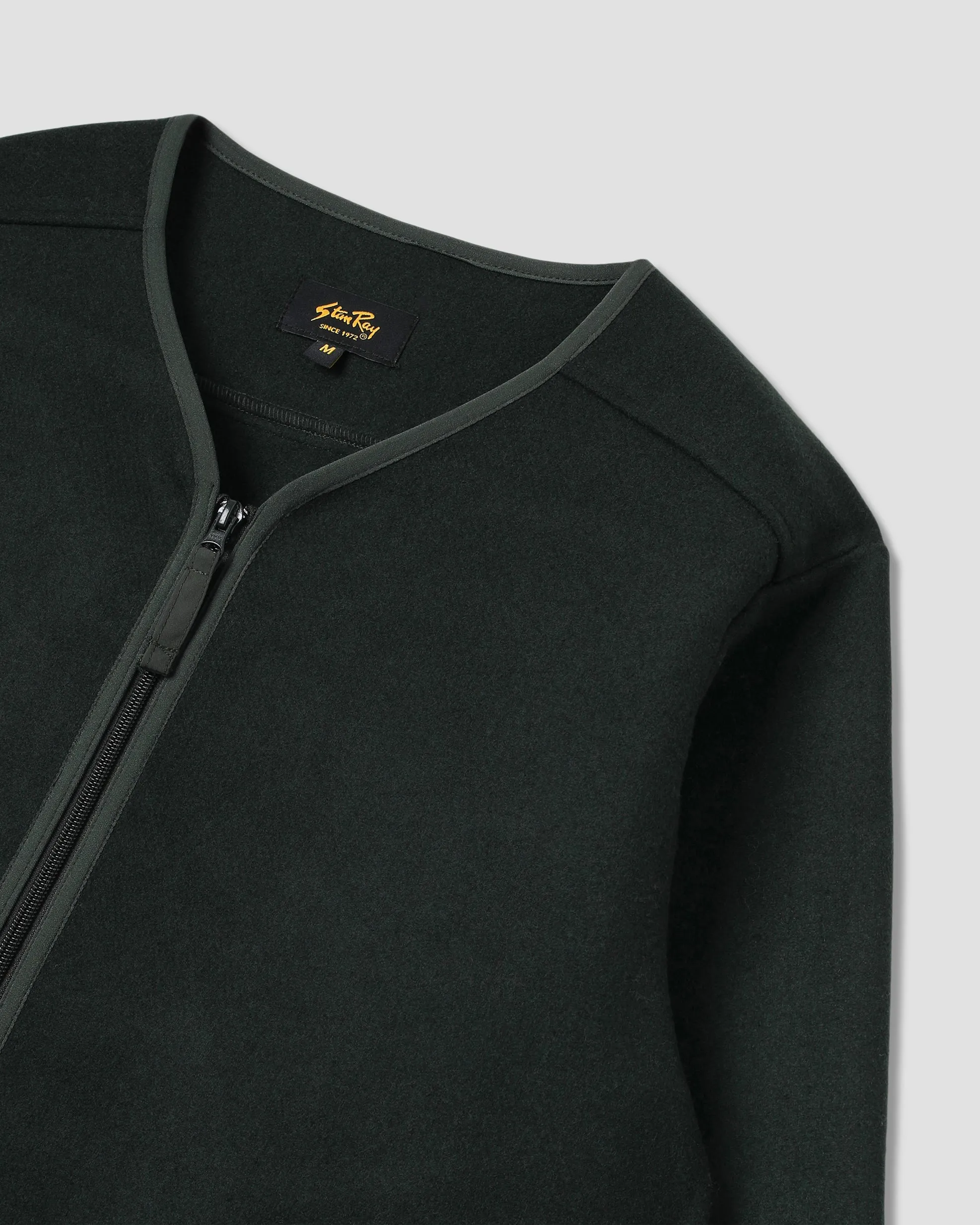 Wool Fleece Cardigan (Botanical Green) sold by Stan Ray product image thumbnail 5