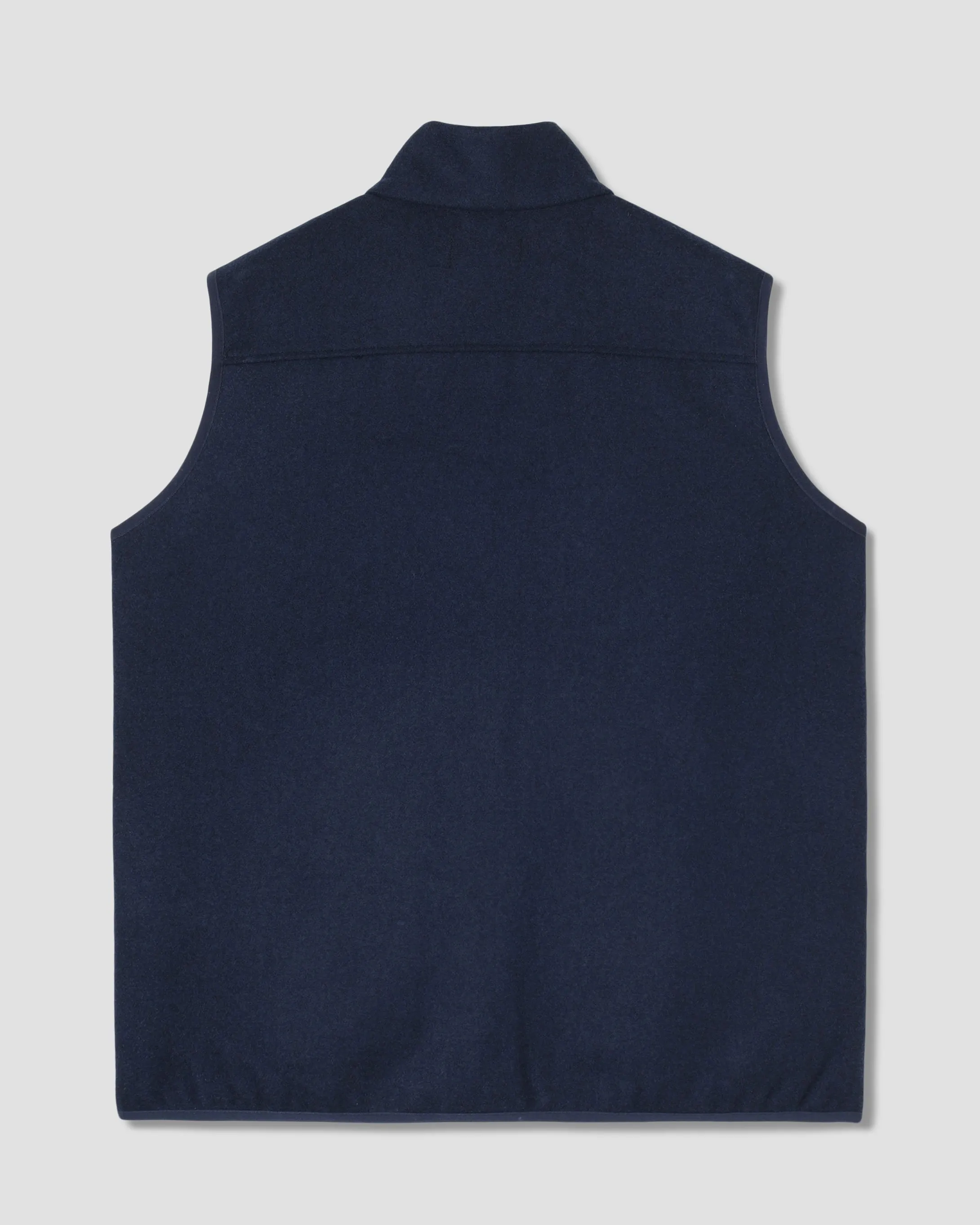 Wool Fleece Vest (Navy Heather) sold by Stan Ray product image thumbnail 2