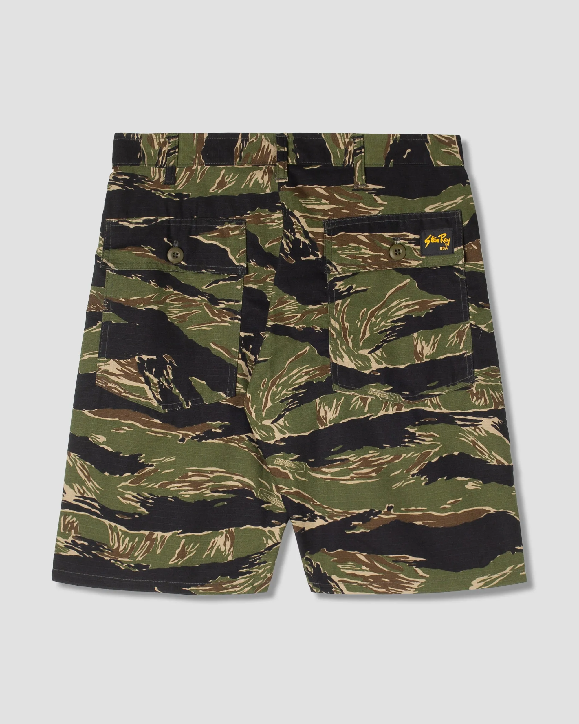 Fatigue Short (Green Tigerstripe Ripstop) sold by Stan Ray product image thumbnail 4