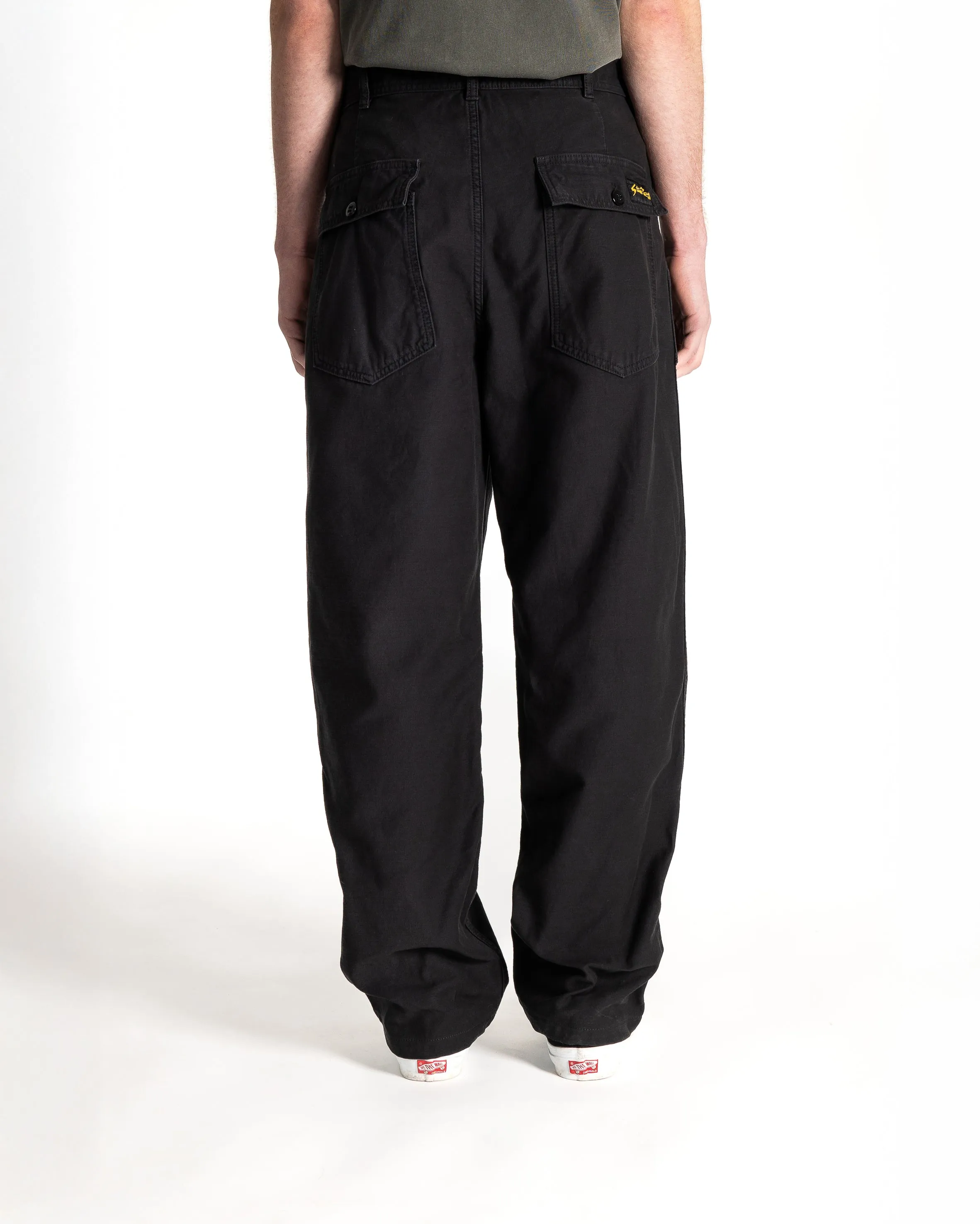 Fat Pant (Black Sateen) sold by Stan Ray product image thumbnail 2