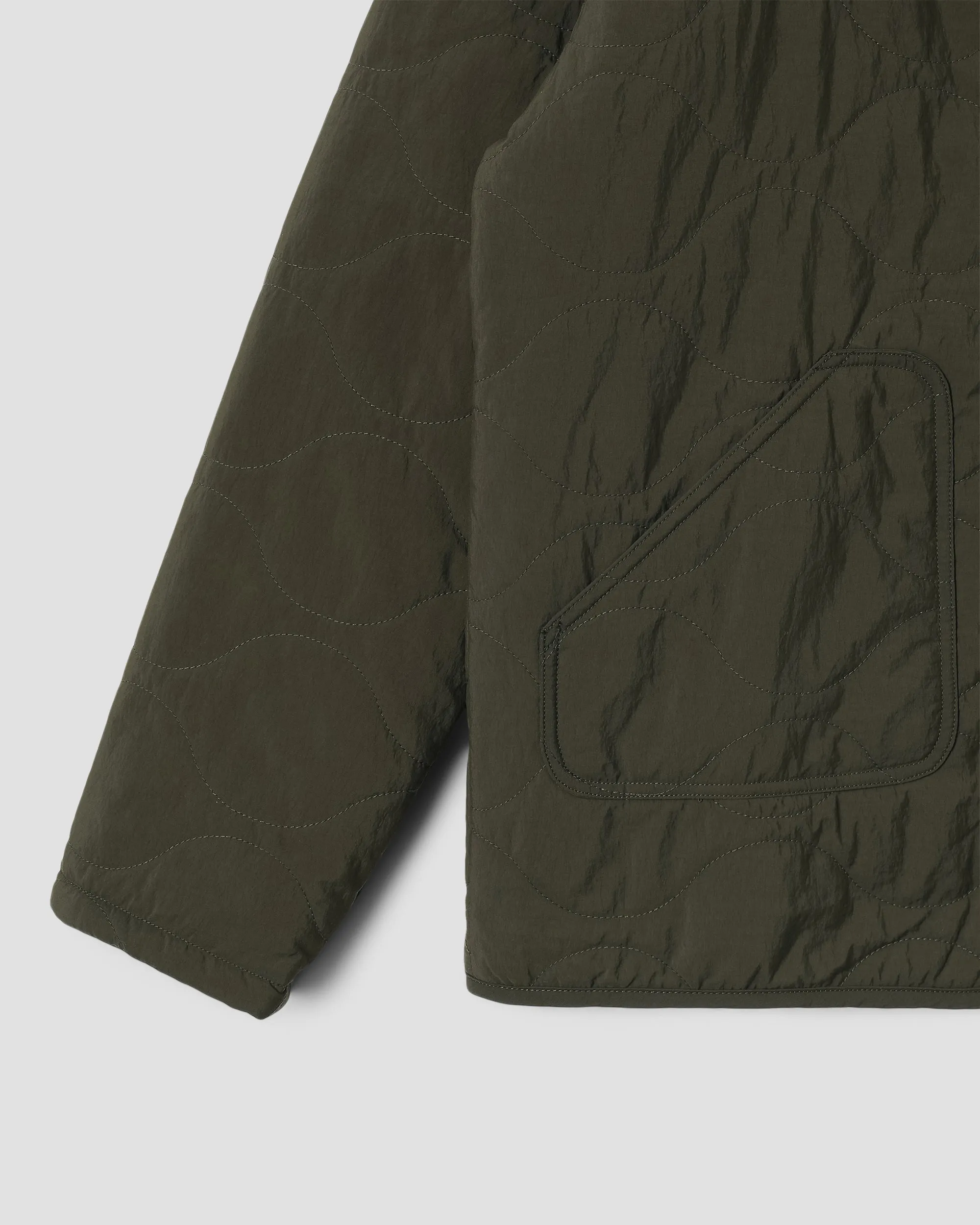 Quilted Liner Jacket (Olive) sold by Stan Ray product image thumbnail 5
