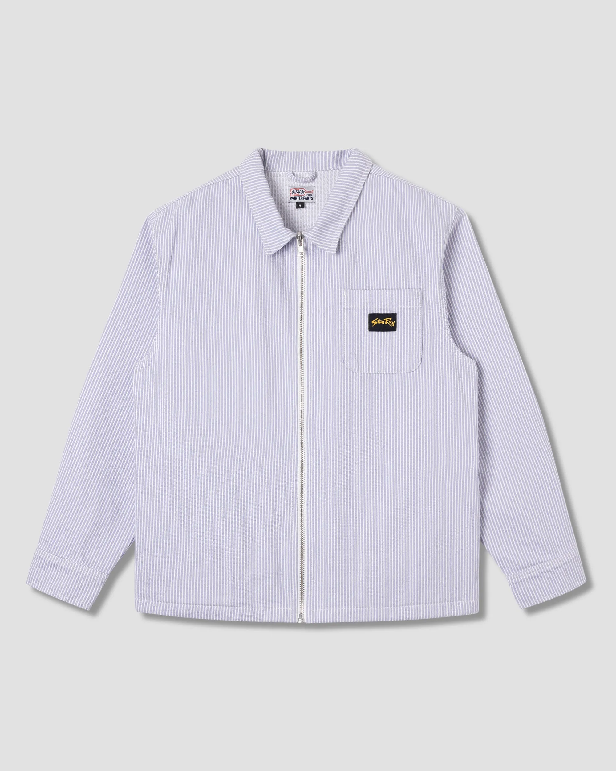 Zip Shirt (Cosmic Purple Hickory) sold by Stan Ray