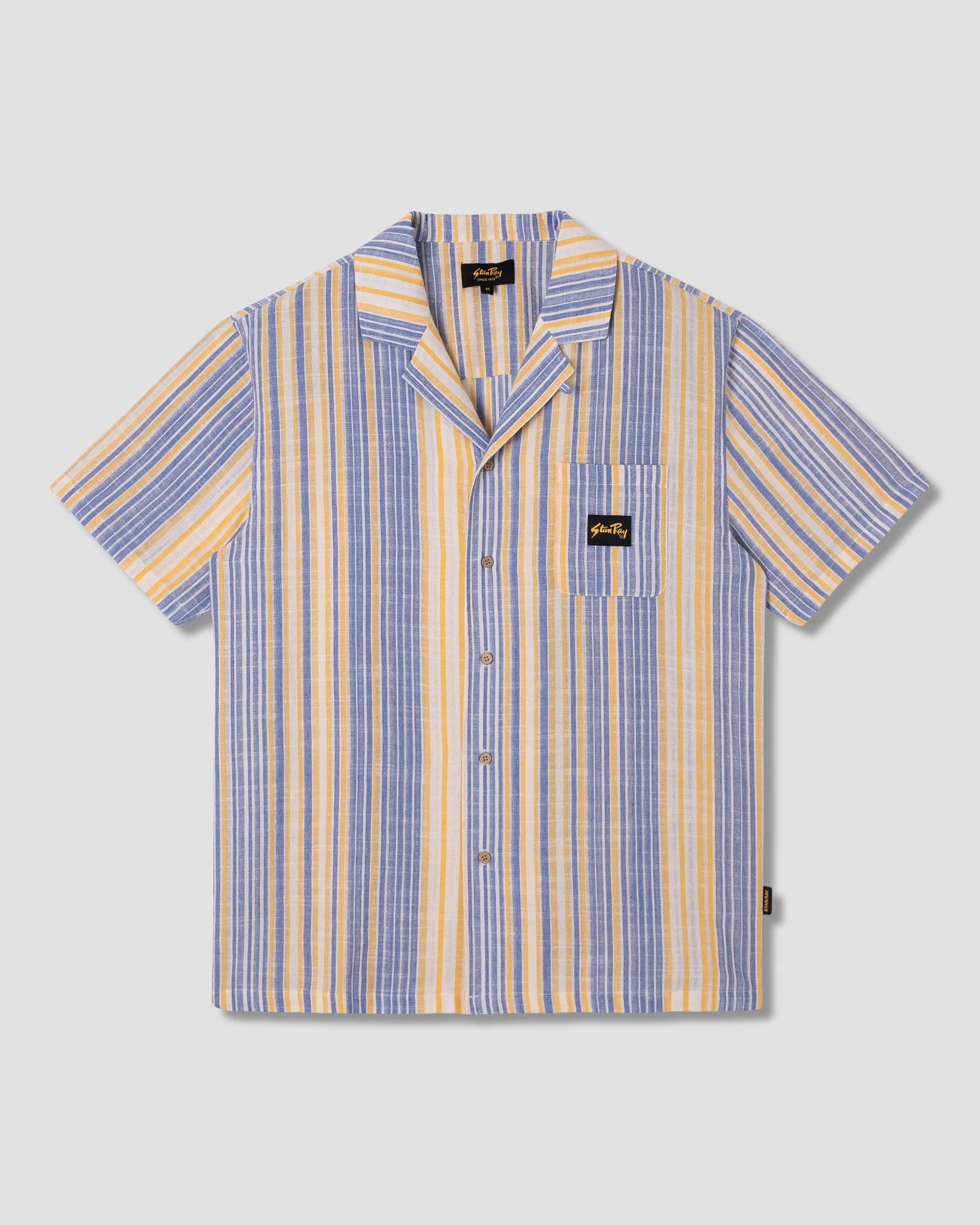 Tour Shirt (Blue/Yellow Stripe) sold by Stan Ray